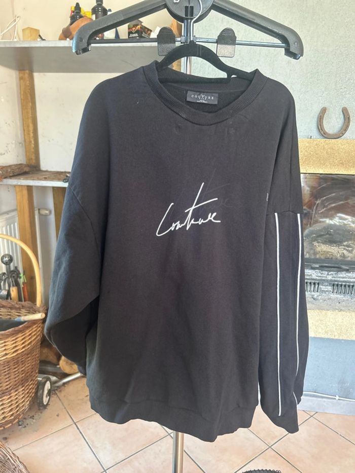 Sweat-shirt noir