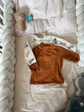 Lot col roulés 6 mois