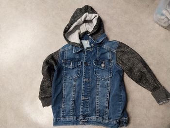 manteau veste jean garcon 6 ans
