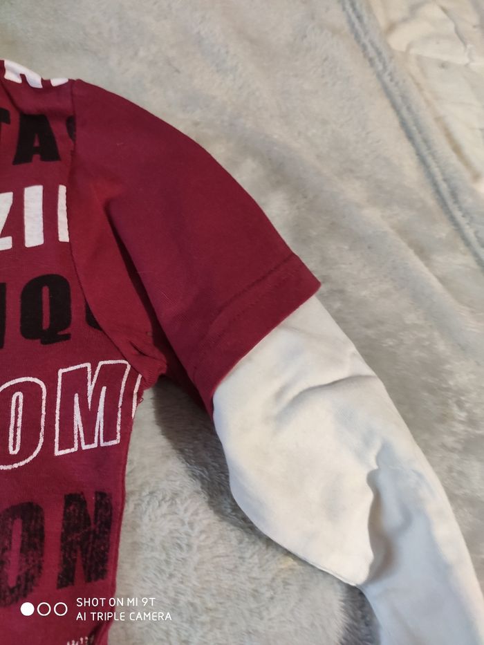 Polo manches longues garçon taille 8 ans - photo numéro 3