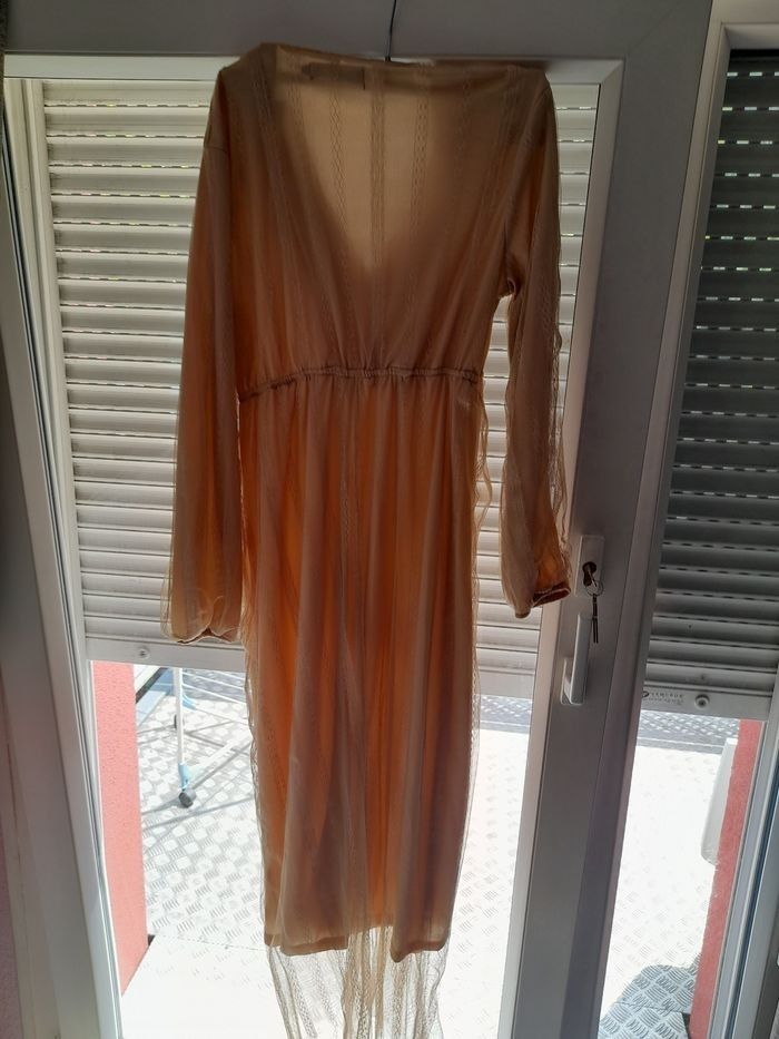 Robe femme beige - photo numéro 4