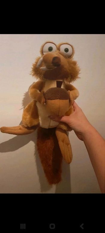 Peluche scrat fox