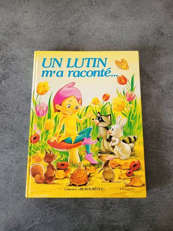 Livre 📖 "un lutin m'a raconté"