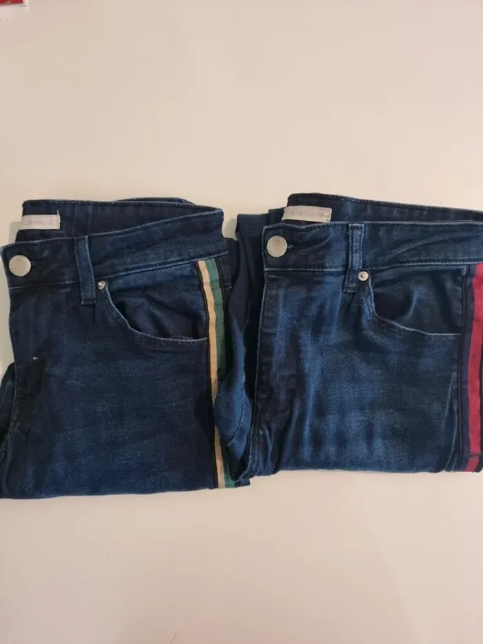 Lot 2 jeans Cache Cache