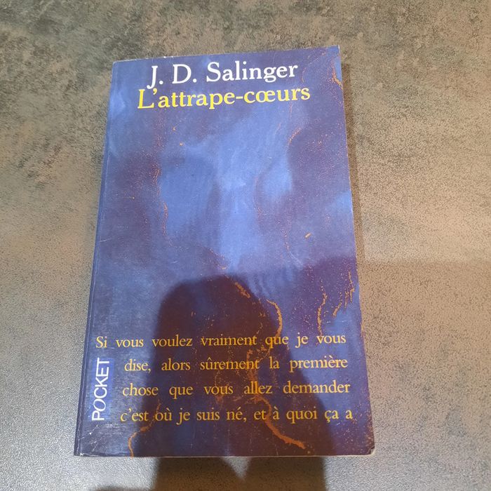 Livre "l'attrape cœur " Salinger