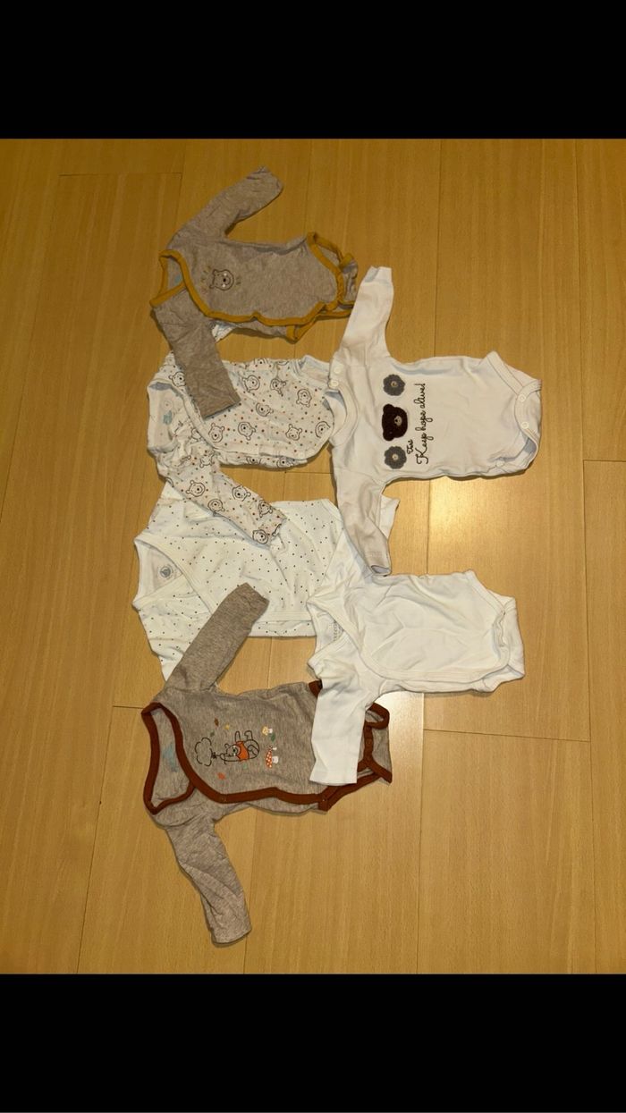 Lot body manches longues