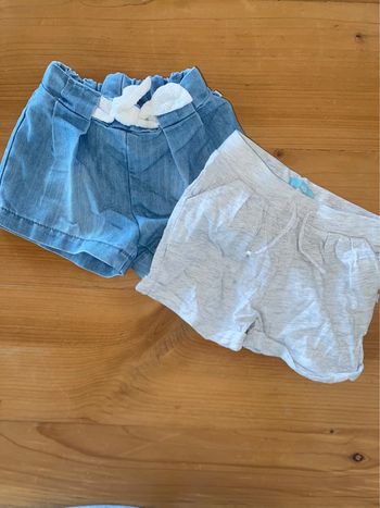 Lot de 2 shorts