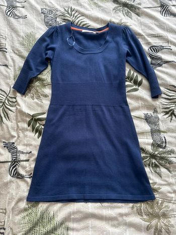 Robe pull bleue