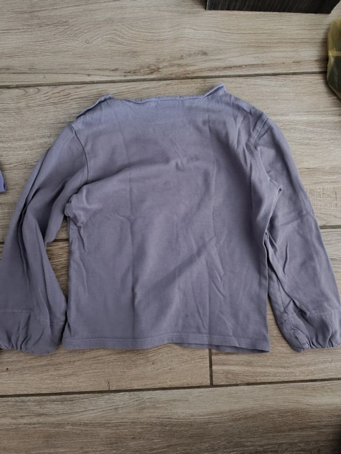 Lot de 2 t shirts manches longues 6 ans - photo numéro 5