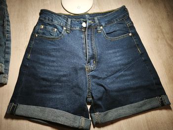 Short jean femme