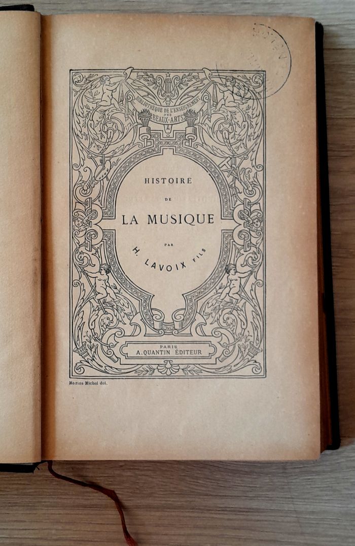 histoire de la musique H. Lavoix fils conservateur adjoint à la bibliothèque nationale - photo numéro 6