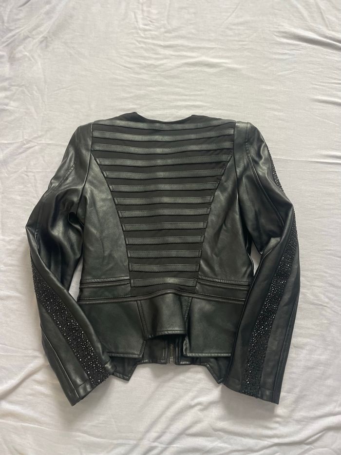 Veste imitation cuir taille  s - photo numéro 2