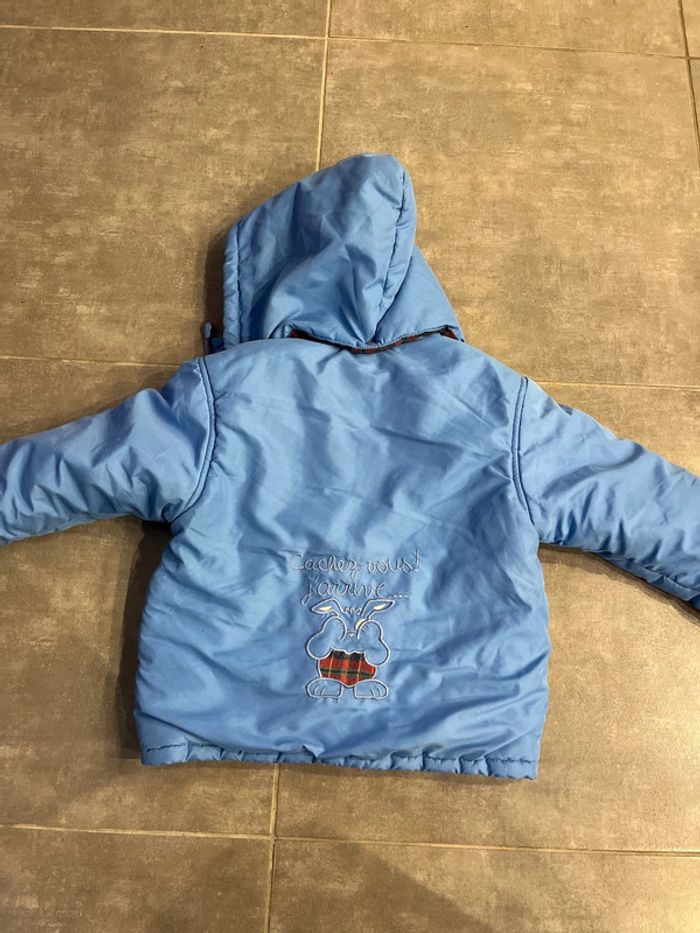 Combinaison + veste de ski bleu ciel 24 mois - photo numéro 3