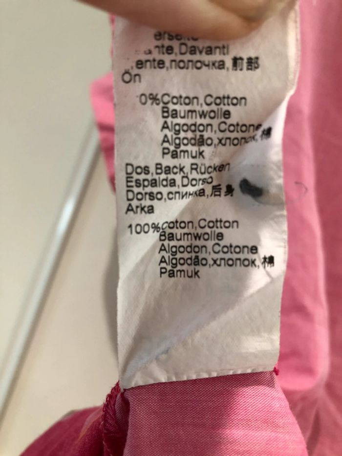 Blouse one step taille 38 couleur fuchsia - photo numéro 7