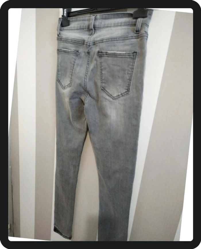 Pantalon en jean skinny - photo numéro 6