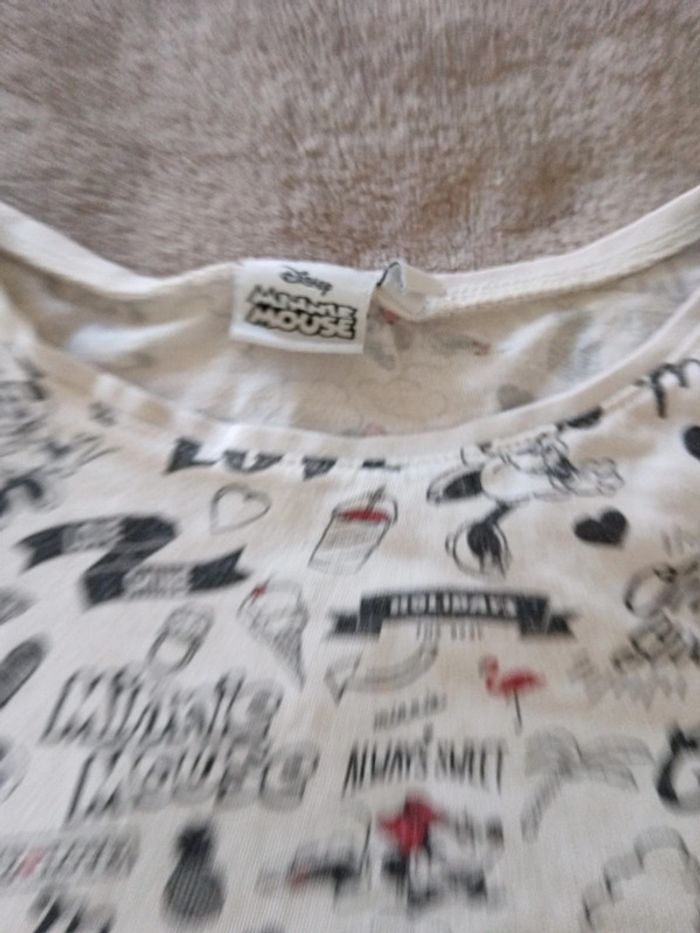 T-shirt minnie 8ans - photo numéro 4