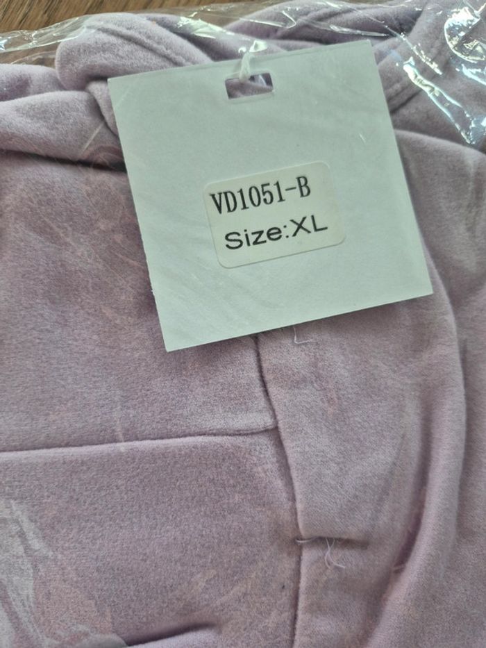 Robe Longue Femme Col Roulé Lila - photo numéro 3