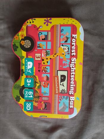 Puzzle bus en 3D neuf