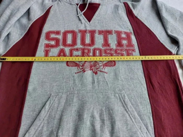 Sweat à capuche mixte South Lacrosse Taille XS - photo numéro 8