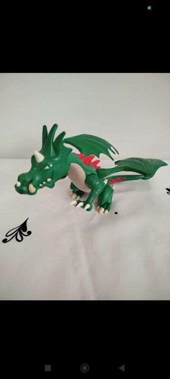 Dinosaure vert articulé Playmobil