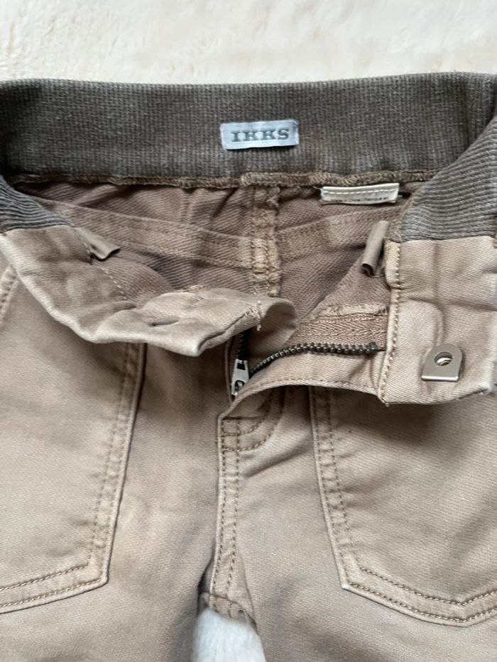 jean beige slim ikks - 2 ans - photo numéro 3