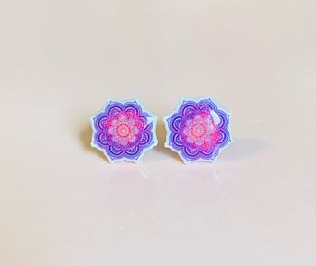 Boucles d’oreilles Fait Main Mandala