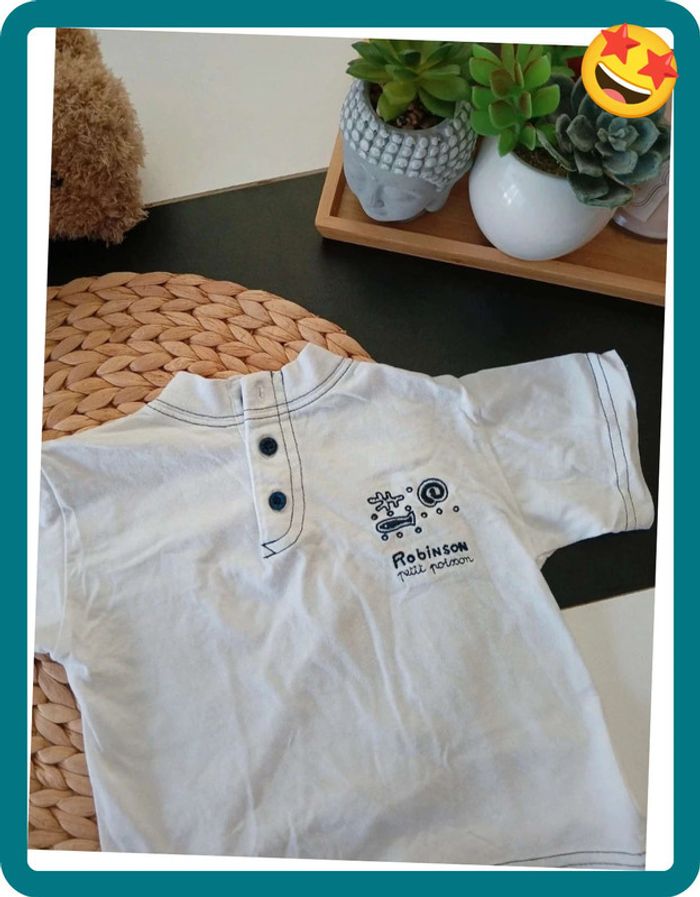 Tee-shirt d'été garçon Taille 12 mois🌿🦁 - photo numéro 5