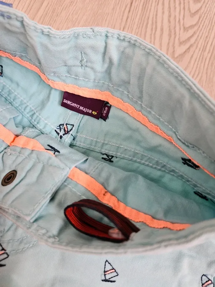 Lot de 2 shorts en jean taille réglable - photo numéro 3