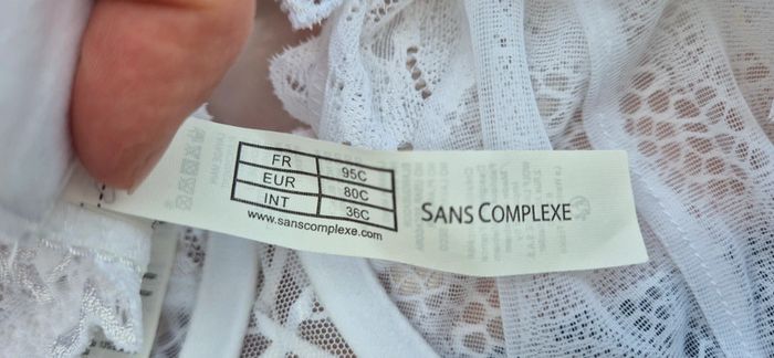 Soutien gorge Avec armatures 95C blanc. - photo numéro 10