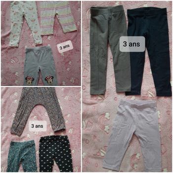 Lot de leggings 3 ans