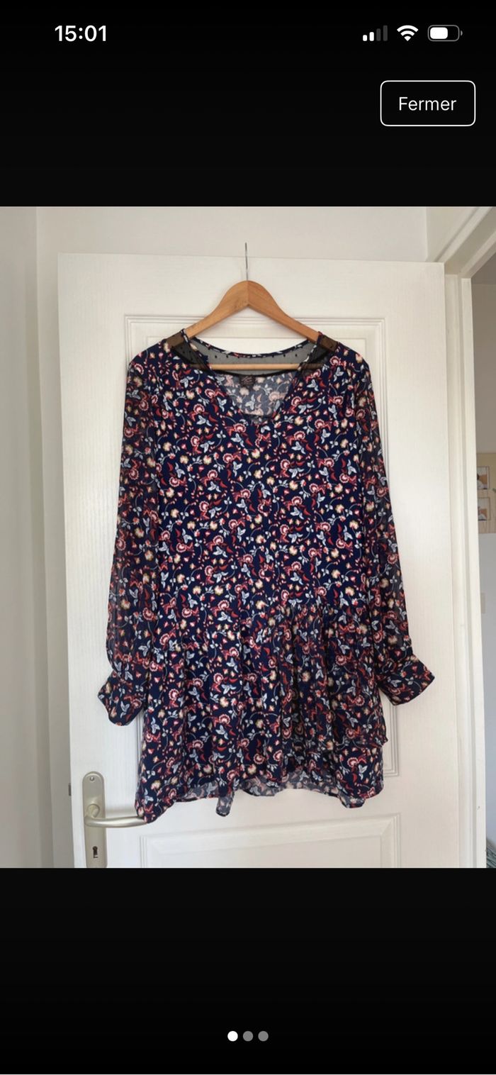 Robe fleurie