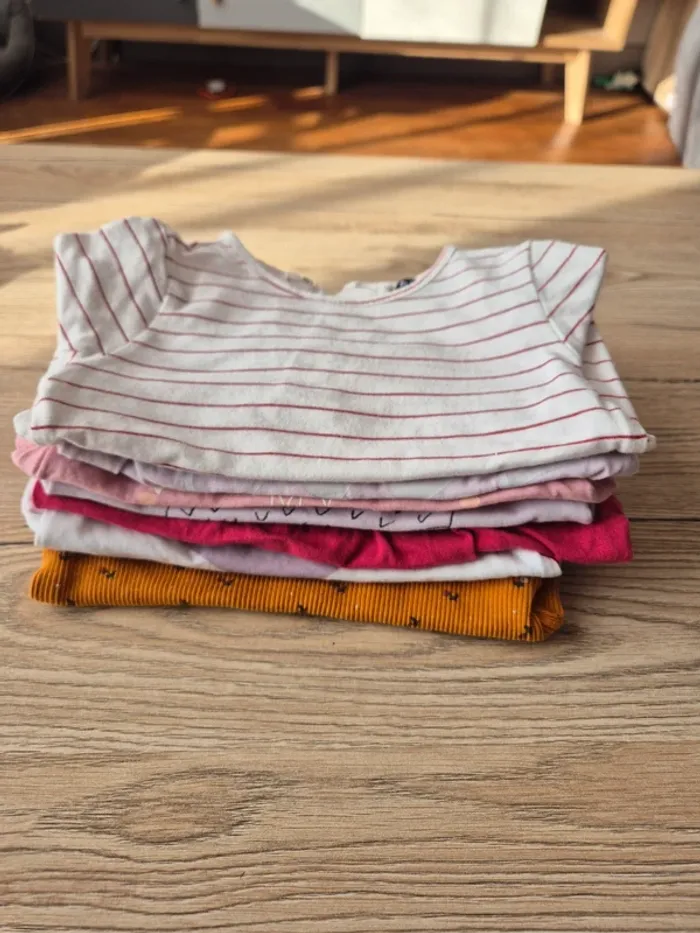 Lot de 7 maillots manche longue