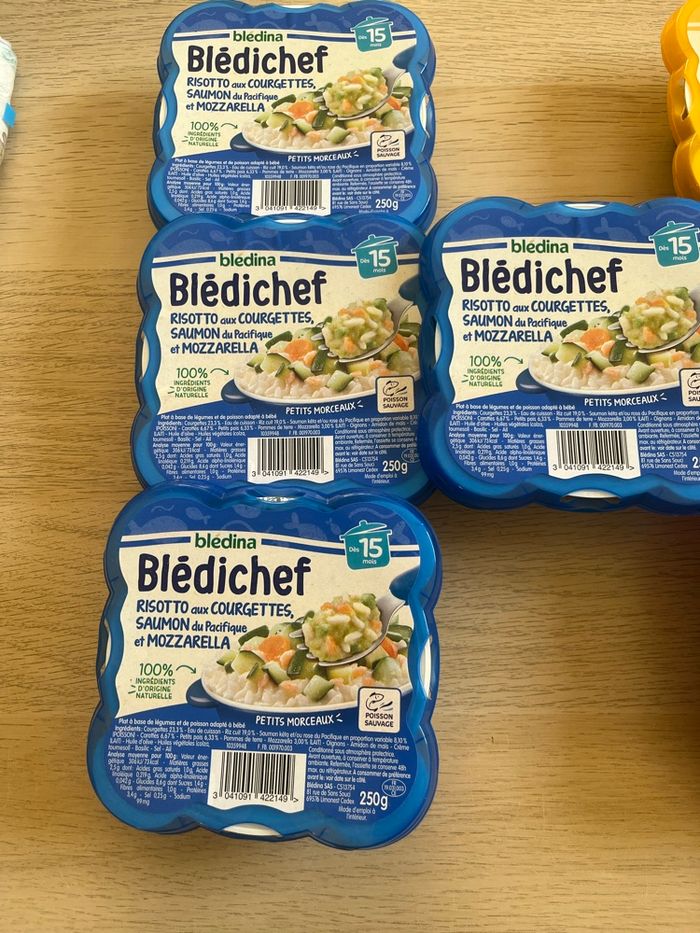 Lot de 7 petits plats Blédichef - photo numéro 2