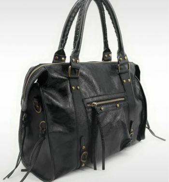 Ho my bag Sac forma classeur et cour cuir fabriqué Italie