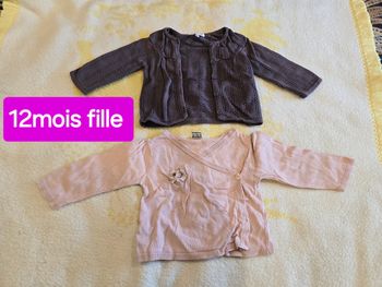Gilet fille 12mois