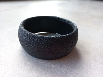 Bracelet manchette noir pailleté neuf