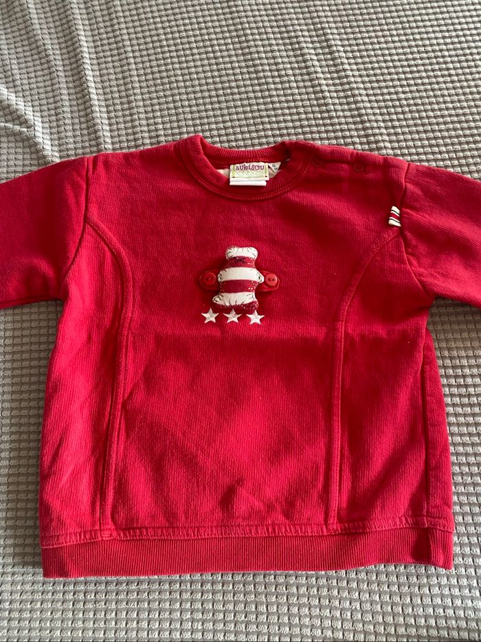 Lot vêtements bébé garçon 24 mois pyjama jogging jean polo pull - photo numéro 7