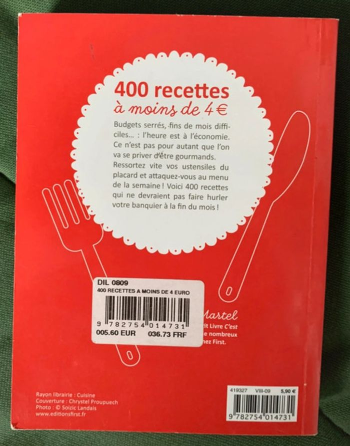 Lot de 4 livres de cuisine - photo numéro 9