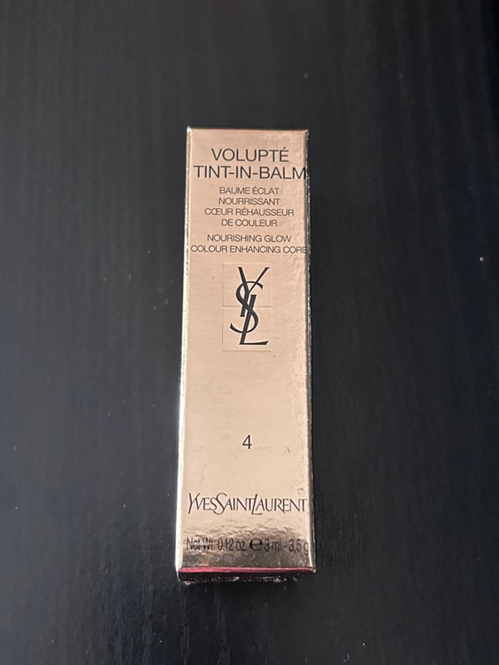 Neuf! Rouge à lèvres YSL Tint-In-Balm couleur 4 - photo numéro 9