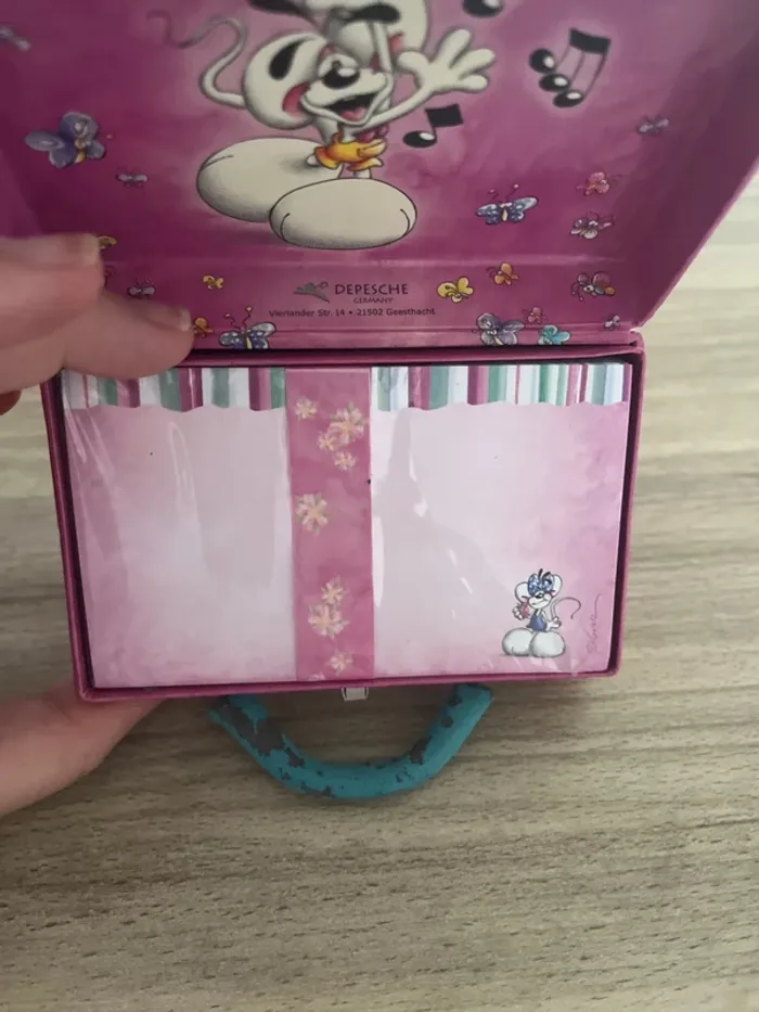 Coffret post it Diddlina / diddl - photo numéro 3