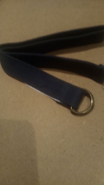 Ceinture bleue marine taille 70 cm