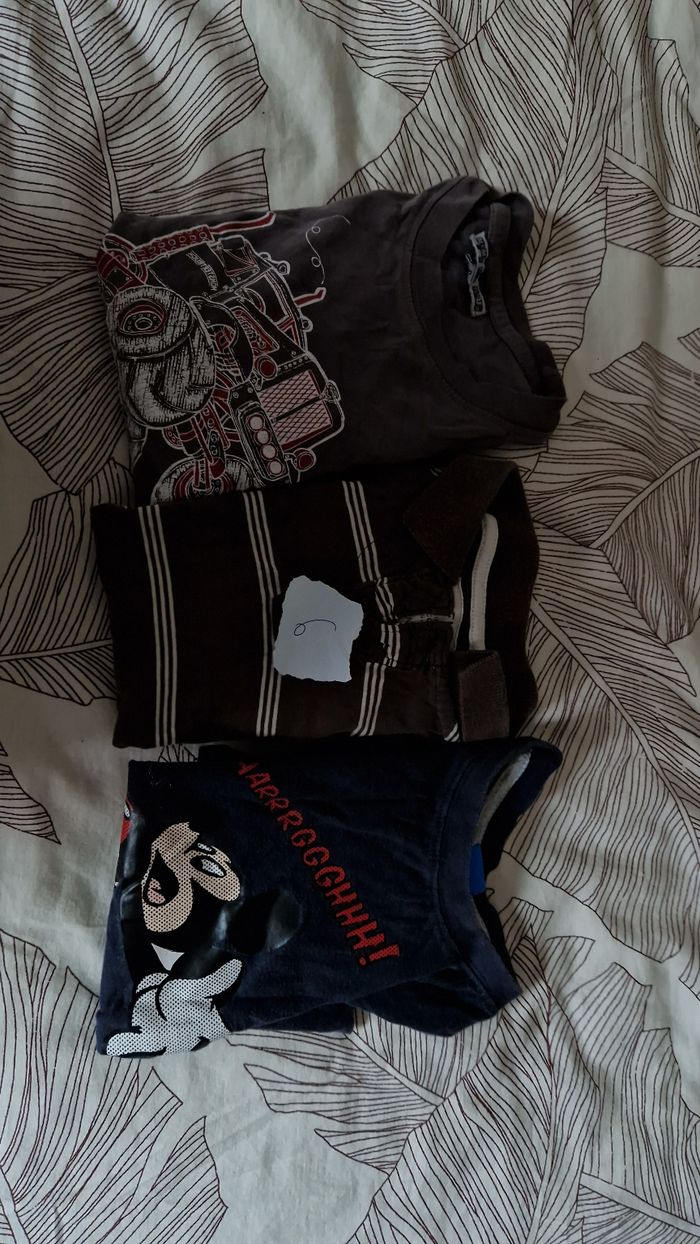 Lot garçon t shirt