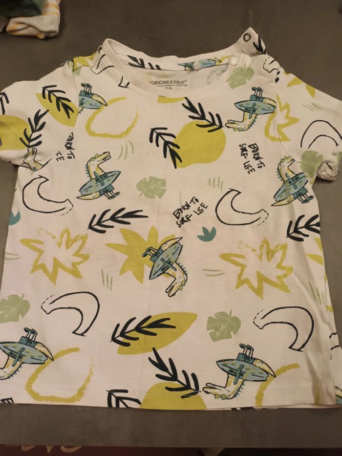 Tee shirt manche courte 23mois 86cm