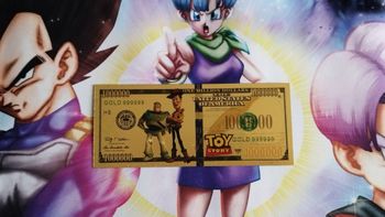 Billet Toy Story Woody Buzz Collector card carte disney ticket goodies banknote