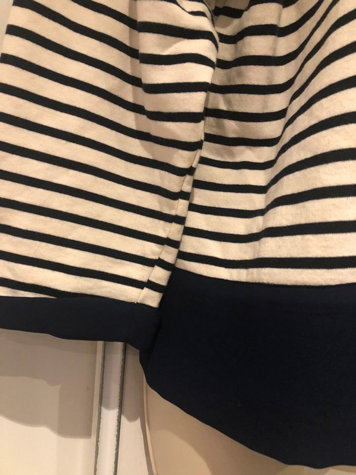 Zara Sweat-shirt  Marin habillé Taille M - photo numéro 3