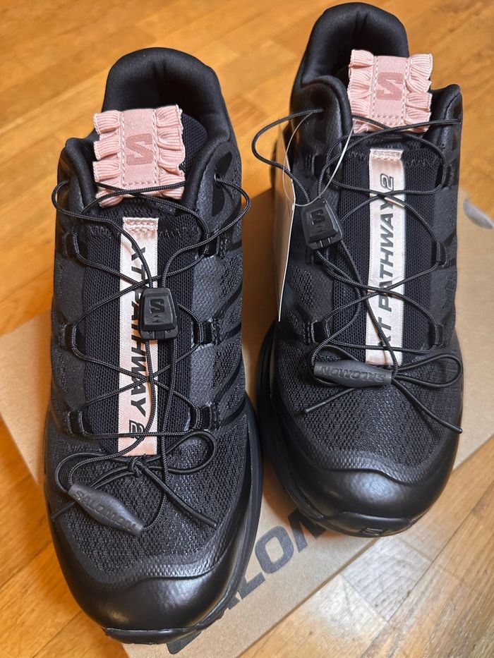 Salomon XT Pathway 2 Satin rose et noir - photo numéro 5