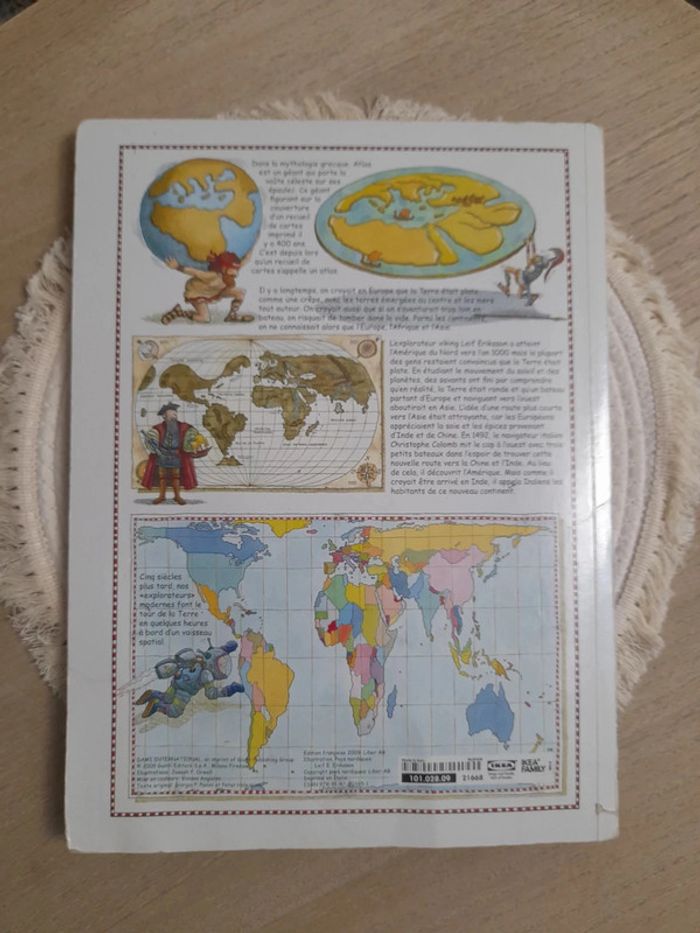 Livre Atlas enfant XL Vintage - photo numéro 2