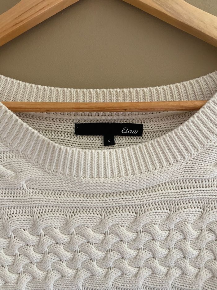 Pull effet crochet - photo numéro 3