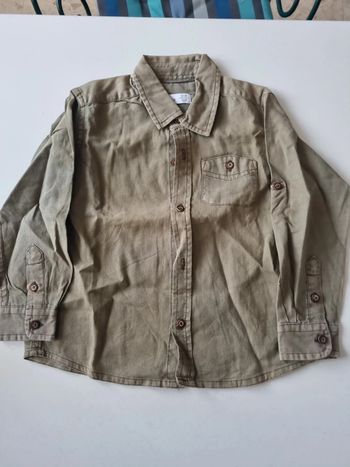 Chemise kaki