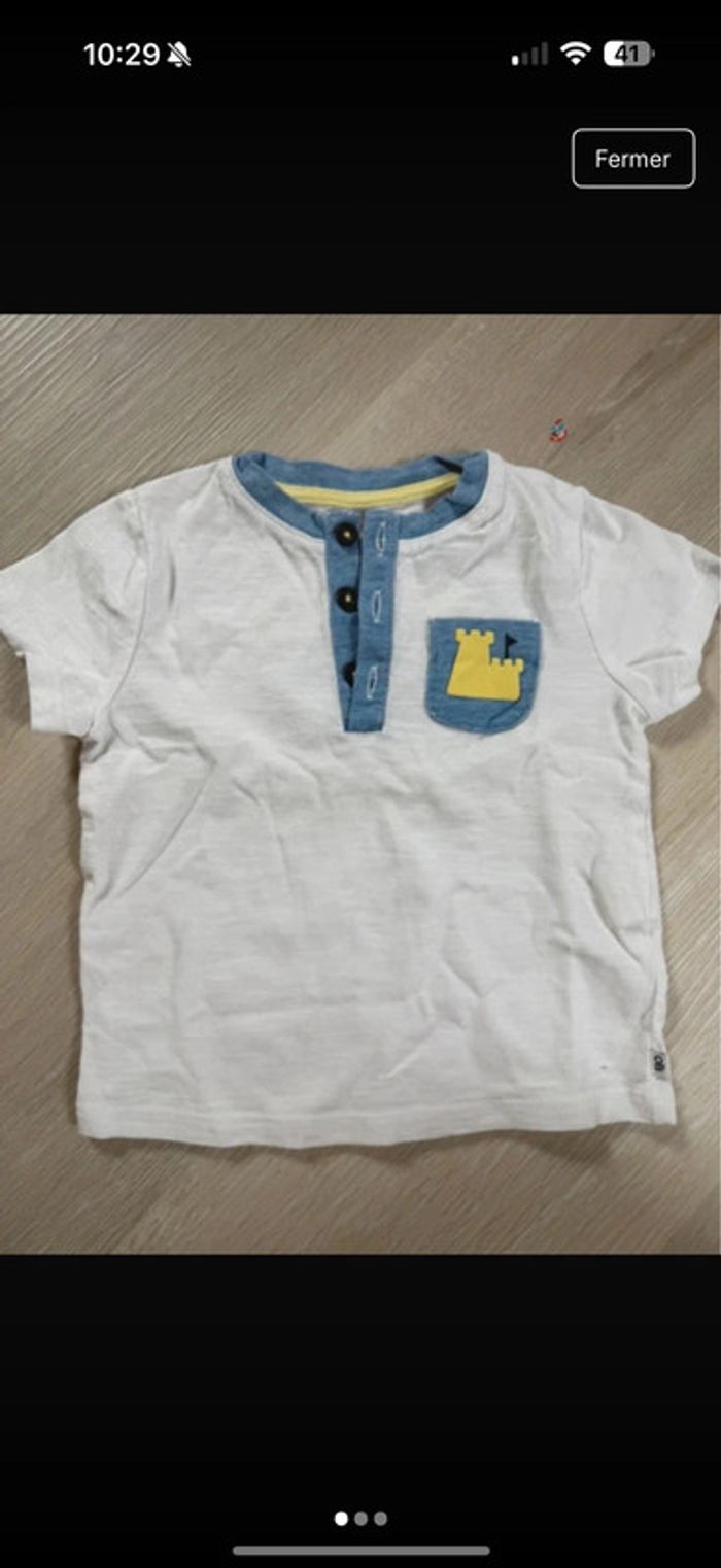 Lot 4 tee shirt 6 mois - photo numéro 5